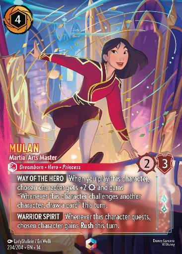 Mulan - Martial Arts Master 234