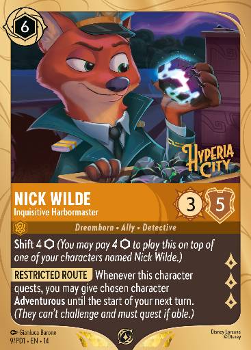 Nick Wilde - Inquisitive Harbormaster 9