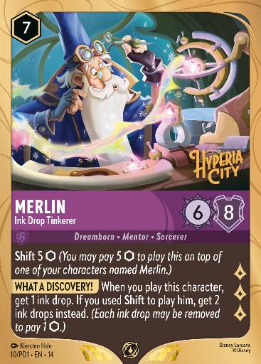 Merlin - Ink Drop Tinkerer 10