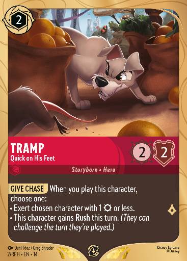 Tramp - Quick on His Feet 2/RPH