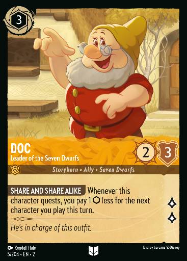 Doc - Leader of the Seven Dwarfs 5/204