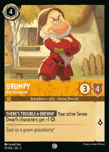 Grumpy - Bad-Tempered 10/204