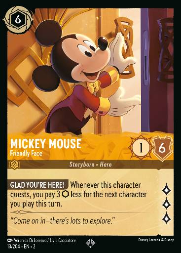 Mickey Mouse - Friendly Face 13/204