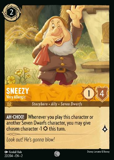 Sneezy - Very Allergic 22/204