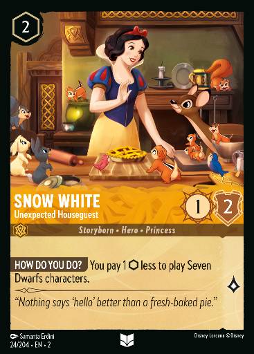 Snow White - Unexpected Houseguest 24/204