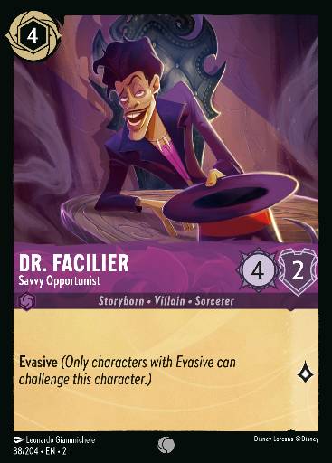 Dr. Facilier - Savvy Opportunist 38/204