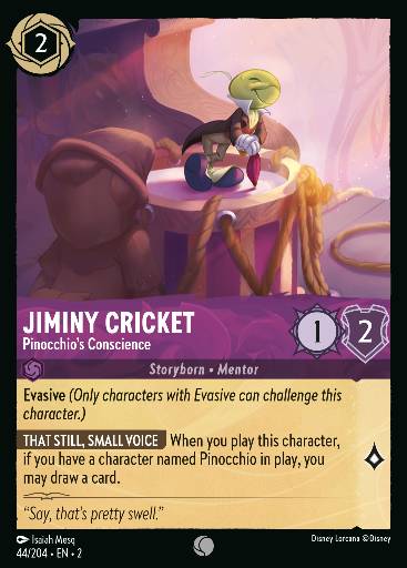 Jiminy Cricket - Pinocchio's Conscience 44/204