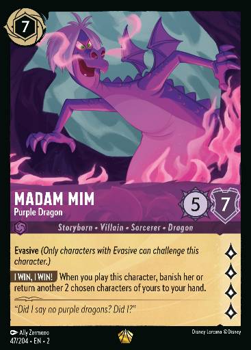 Madam Mim - Purple Dragon 47/204