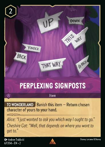 Perplexing Signposts 67/204