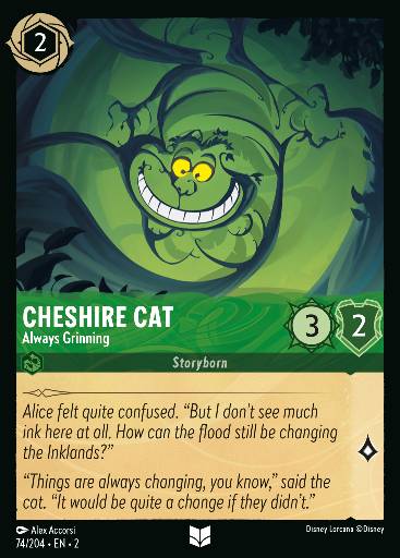 Cheshire Cat - Always Grinning 74/204