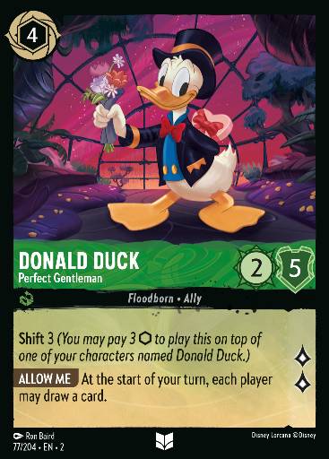 Donald Duck - Perfect Gentleman 77/204