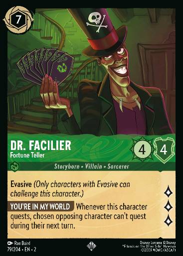 Dr. Facilier - Fortune Teller 79/204