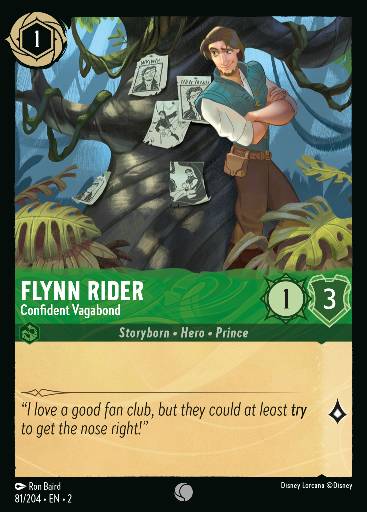 Flynn Rider - Confident Vagabond 81/204
