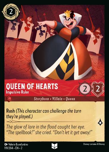 Queen of Hearts - Impulsive Ruler 119