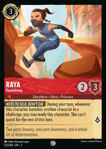 Raya - Headstrong 122/204