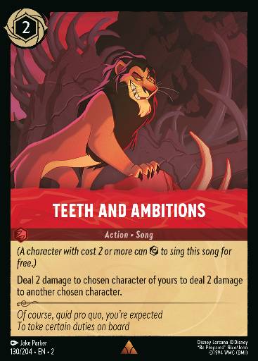 Teeth and Ambitions 130