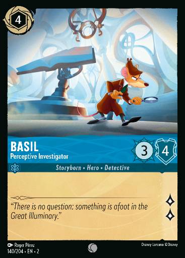 Basil - Perceptive Investigator 140