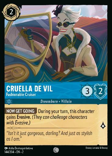 Cruella De Vil - Fashionable Cruiser 144