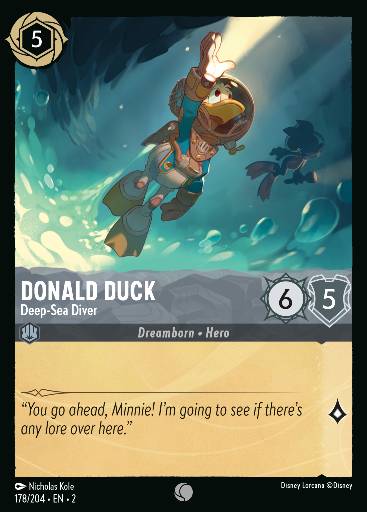 Donald Duck - Deep-Sea Diver 178