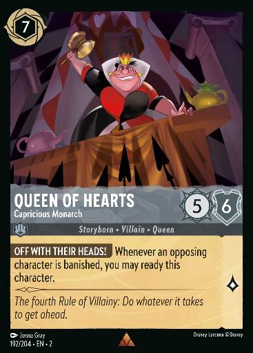 Queen of Hearts - Capricious Monarch 192
