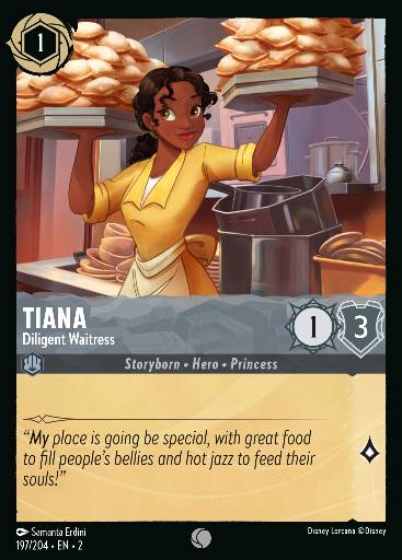 Tiana - Diligent Waitress 197