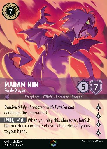 Madam Mim - Purple Dragon 208