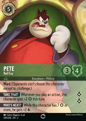 Pete - Bad Guy 209/204