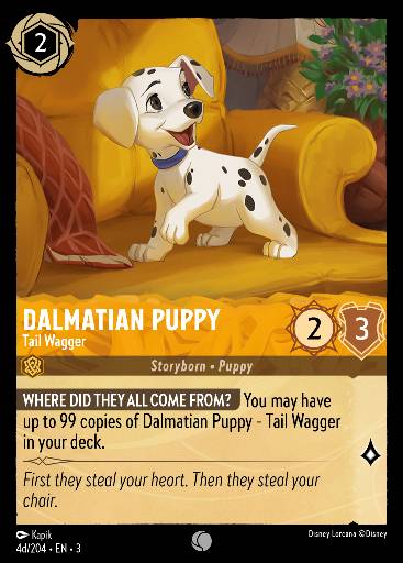 Dalmatian Puppy - Tail Wagger 4d/204