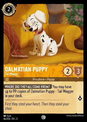 Dalmatian Puppy - Tail Wagger 4e/204