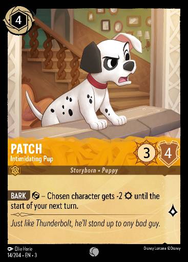 Patch - Intimidating Pup 14/204