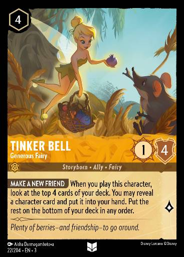 Tinker Bell - Generous Fairy 22/204
