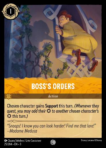Boss's Orders 25/204