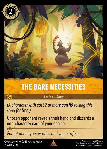 The Bare Necessities 28/204