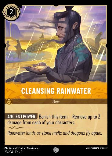 Cleansing Rainwater 29/204