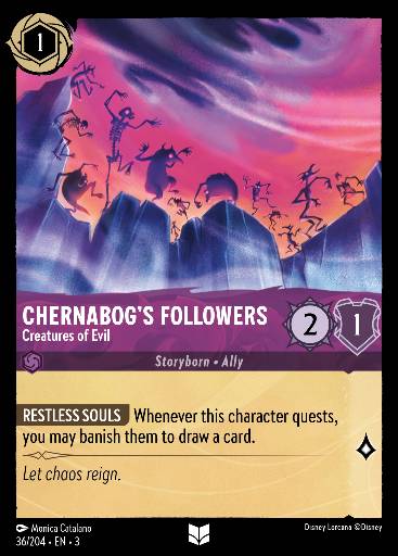 Chernabog's Followers - Creatures of Evil 36/204