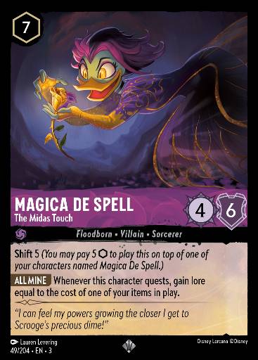 Magica De Spell - The Midas Touch 49/204