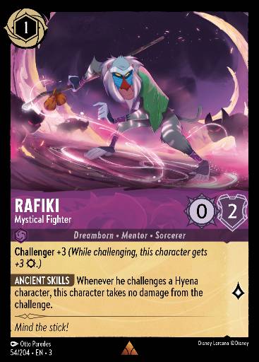 Rafiki - Mystical Fighter 54