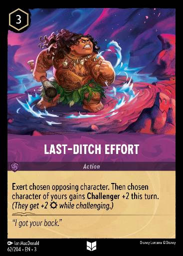 Last-Ditch Effort 62