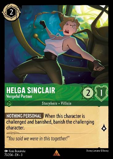 Helga Sinclair - Vengeful Partner 75/204
