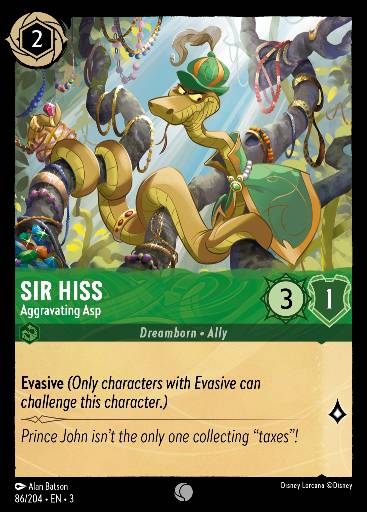 Sir Hiss - Aggravating Asp 86