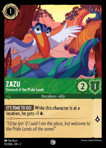 Zazu - Steward of the Pride Lands 93