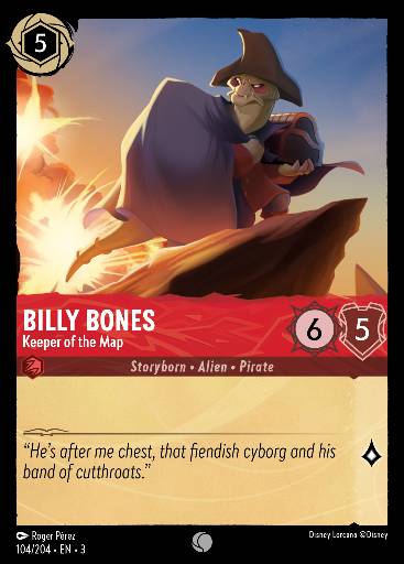 Billy Bones - Keeper of the Map 104
