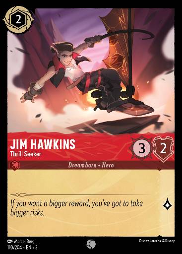 Jim Hawkins - Thrill Seeker 110