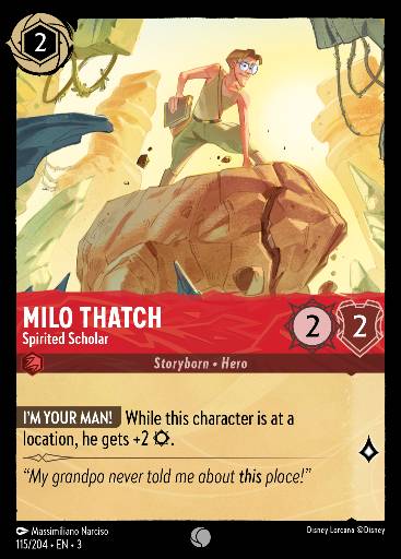 Milo Thatch - Spirited Scholar 115