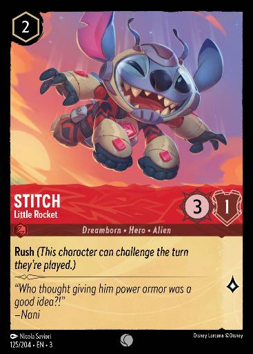Stitch - Little Rocket 125