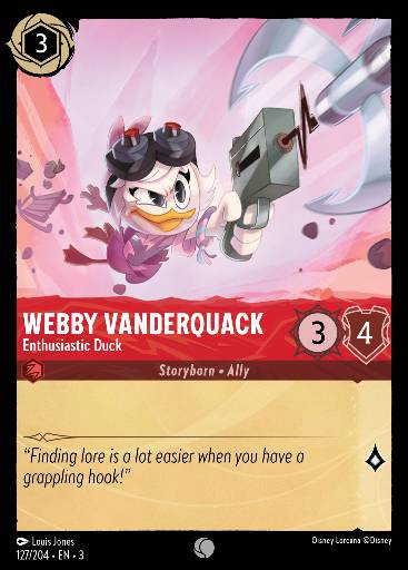 Webby Vanderquack - Enthusiastic Duck 127