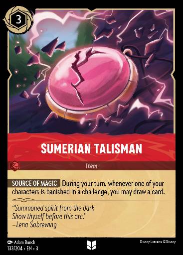 Sumerian Talisman 133