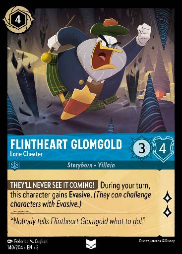 Flintheart Glomgold - Lone Cheater 140