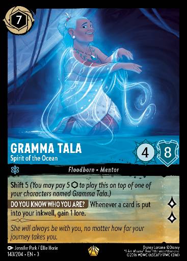 Gramma Tala - Spirit of the Ocean 143