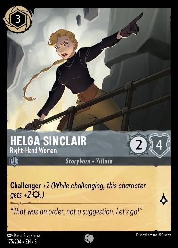 Helga Sinclair - Right-Hand Woman 175/204